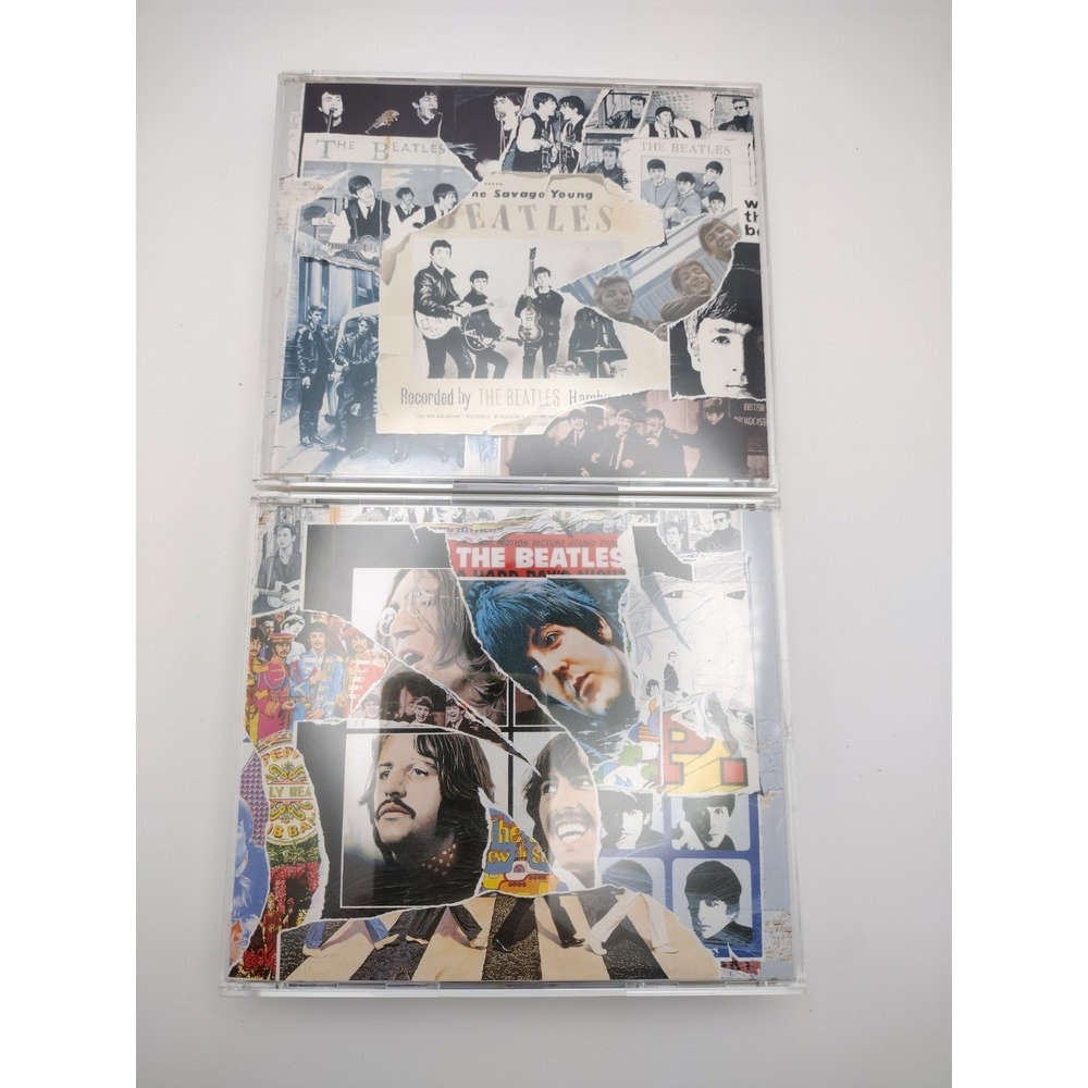 THE BEATLES TWO‎ DOUBLE CD SETS - ANTHOLOGY 1 AND 3 - PAUL McCARTNEY JOHN LENNON